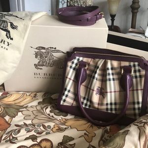Burberry bag with strap